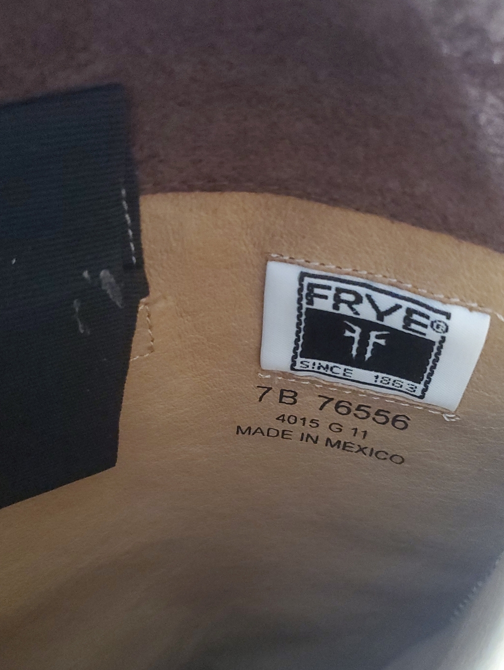 Frye Elena Pull-on Tall Brown Suede Women's Boots Size 7 Style 76556 Equestrian - Picture 10 of 16